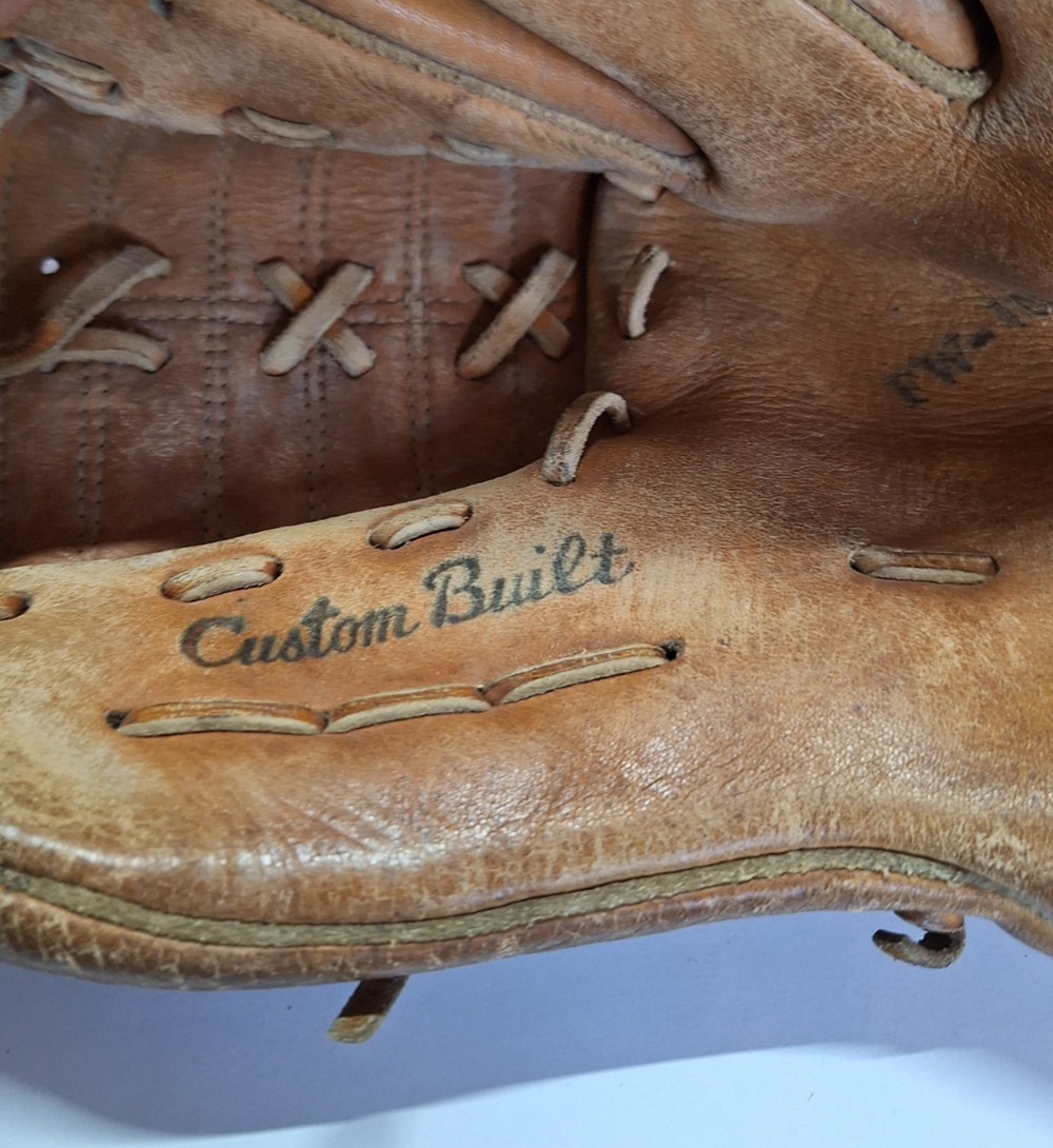 Vtg 1950's Diamond Master Custom Built Baseball Glove FW1000